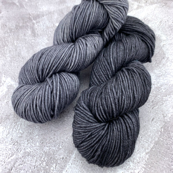 Two Shades of Gray Duo - Merino Worsted (Ready to Ship)